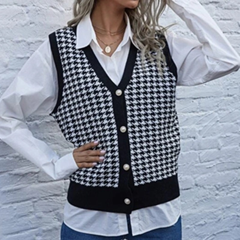 European and American cardigan sweater sweater women